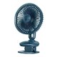thumbnail image 2 of Ventilador con Clip, ventilador de escritorio USB de 4 velocidades, pequeño ventilador de refrigeración para el hogar, Mini ventilador portátil para Azul, 2 of 8