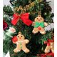 thumbnail image 3 of Adornos grandes de hombre de jengibre, decoración navideña de pan de jengibre, adornos para árboles de Navidad, decoraciones para árboles de Navidad, 3 of 8