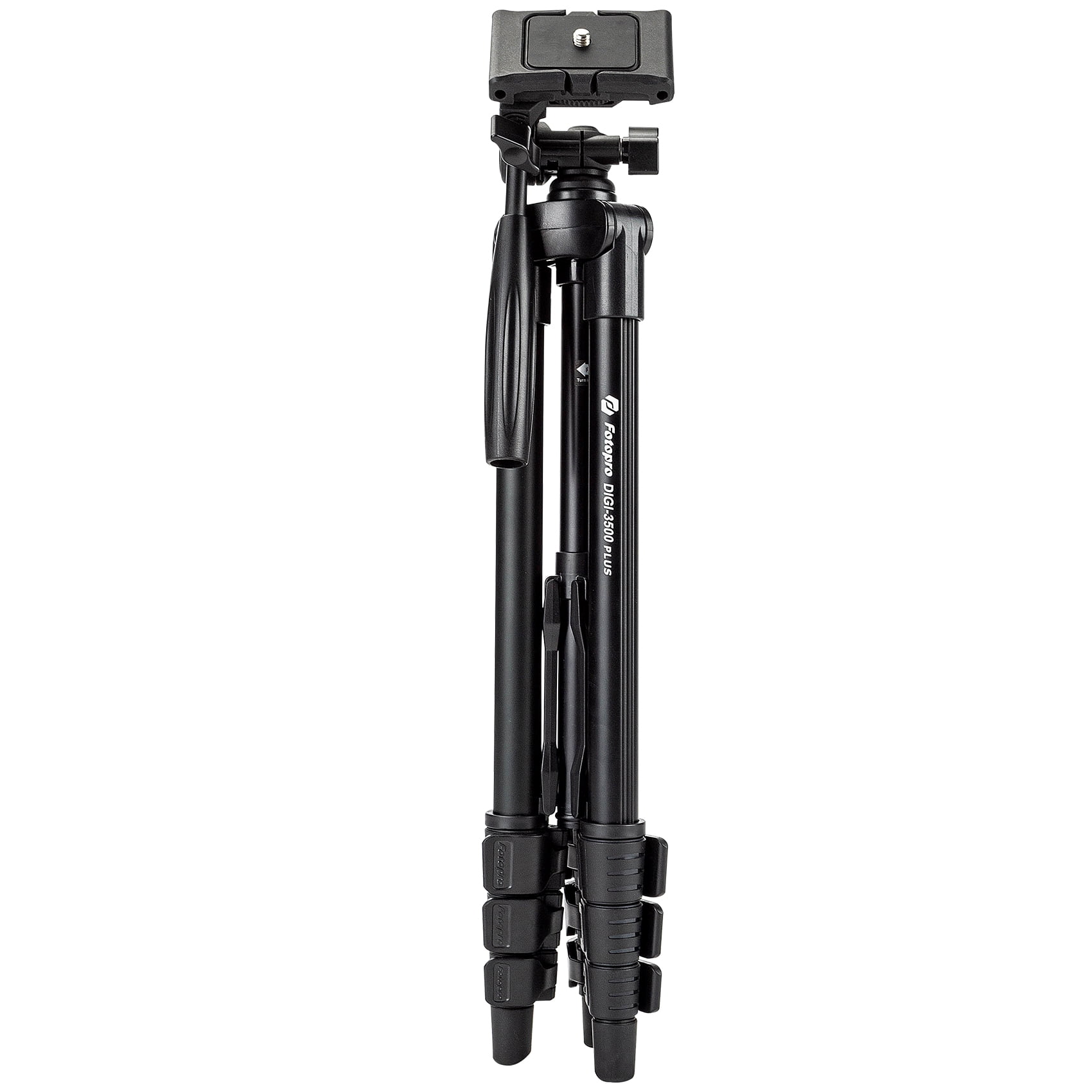 Fotopro Tripod for Camera and Phone, 48” Lightweight Aluminum Stand with 3-Way Head, Digi-3500 Plus