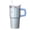Texture-157, variant on 20oz Stainless Steel Tumbler with Handle, Geometric Textured Design, Double Wall Insulated Travel Coffee Mug, Leak-Proof Straw Lid