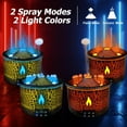 thumbnail image 2 of CECHLICHT Volcano Diffuser, Essential Oil Diffuser, 300ml, Flame & Volcano Mist Mode, Black, 2 of 7