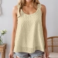 thumbnail image 2 of DHFJKG Summer Camisole Tops For Women Solid Color Lace Trim Sleeveless Tank Clothes Casual Everyday Wear Solid Color Stylish Tops, 2 of 6
