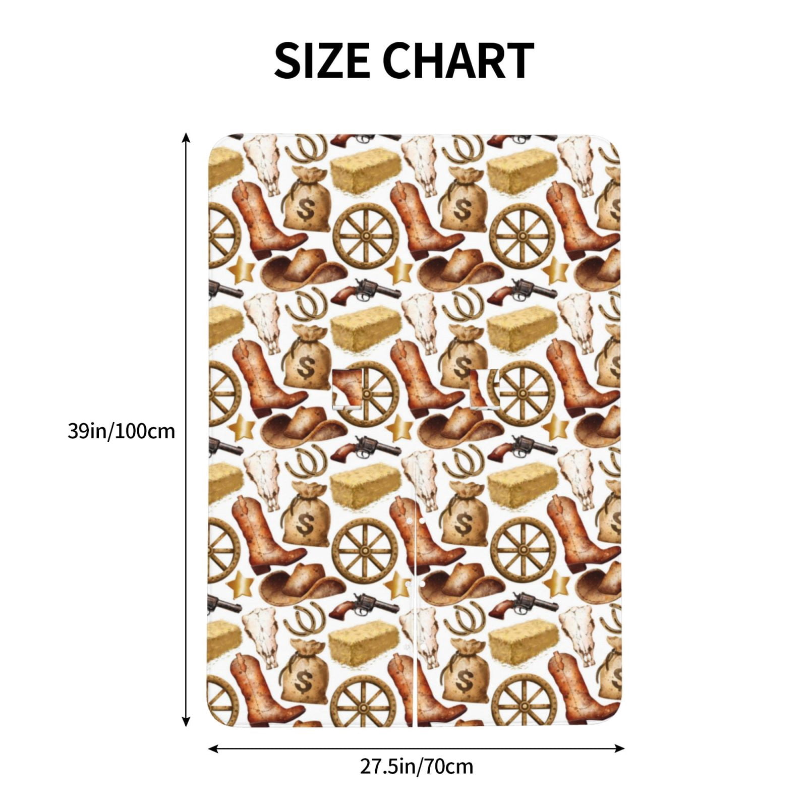 Car Seat Cover Baby - Western Cowboy Breathable Infant Car Seat Cover for Baby Carseat, Lightweight Comfort Baby Essentials Must Haves Newborn Stuff for Girl Boy
