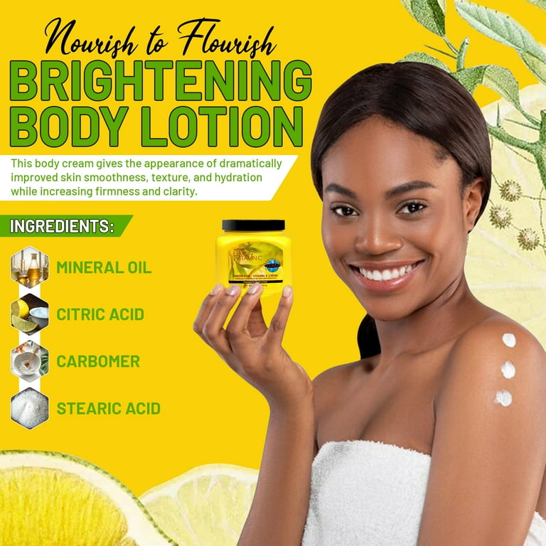 Clear Essence Lemon Plus Vitamin C Skin Brightening Cream - Dark