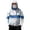 Light Blue, variant on Hooded Sun Shirts for Men Long Sleeve Sun Fishing Hoodies With Face Mask Uv Protection Cooling Rash Guard Shirts, XL