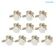 thumbnail image 1 of \ [SHEN] 10 Piezas Adorno De Uñas Tridimensional Brillante Fácil De Pegar Brillo DIY Camelia Encanto Manicura Diseños Salón Suministro, 1 of 4