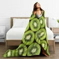 thumbnail image 5 of Kiwi Fruits Blanket Soft Blankets Cozy Throw Blankets For Couch Bed Living Room Decoration 50"X40", 5 of 8