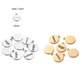 thumbnail image 1 of 50-200pcs Customized Custom Laser Engrave Name LOGO Stainless Steel Personalized Necklace Extend Chain Tail Tag Jewelry Charm, 1 of 5