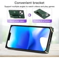 thumbnail image 2 of for iPhone 15 Plus Case with Card Holder for Women, Phone Case Crossbody with Wrist Strap & Removable Adjustable Shoulder Lanyard Cover for iPhone 15 Plus KB Green, 2 of 18
