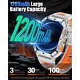 thumbnail image 2 of Smartwatch Militar PODOEIL Smarty 2.01'' para Hombre con Batería de 1200mAh, 2 of 9