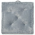 thumbnail image 5 of Safavieh Belia Solid Floor Pillow, 25" x 25" Square, Grey, 5 of 7