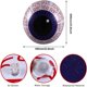 thumbnail image 4 of Bolas inflables de Halloween con forma de ojo, LED que cambian de color, control remoto, luminosas, para decoración de patio., 4 of 7