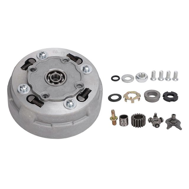 17 Teeth Semi-Automatic Clutch, High Performance Semi-Automatic Clutch Kit for Dirt Bikes, ATVs, Go Karts, 50cc to 125cc