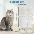 thumbnail image 2 of Cat Water Fountain Filters, 6 Pack Replacement Filters & 2 Pack Replacement Pre-Filter Sponges Set for 89oz/2.6L Automatic Pet Fountain Cat Water Fountain with Ion-exchange Resin & Activated Carbon, 2 of 7