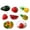 Watermelon, variant on Artificial Fruits And Vegetables Home Decoration Fake Strawberry Avocado Pineapple Watermelon Ornaments Food Photography Props small pineapple Smile Home