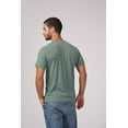 thumbnail image 3 of Milltex Men’s Lightweight Premium Cotton T-Shirt | 100% Combed Cotton, Short Sleeve Tee with Side Seam, Shoulder Taping & Soft Hand Feel, 3 of 4