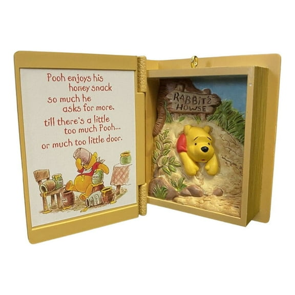 2009 A Snack for Pooh (Wiinnie the Pooh) Disney Hallmark Keepsake Christmas Tree Ornament - QX8362