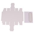 thumbnail image 2 of White Macaron Gift Box with Clear Window for Delicate Treats Transport and Storage Safe Paper Material Small Size, 2 of 4