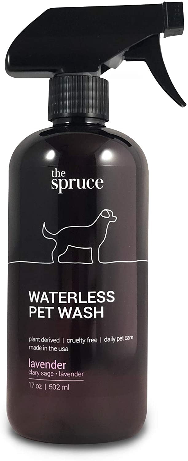 The Spruce Waterless Pet Wash, No Rinse Moisturizing Shampoo for Pets