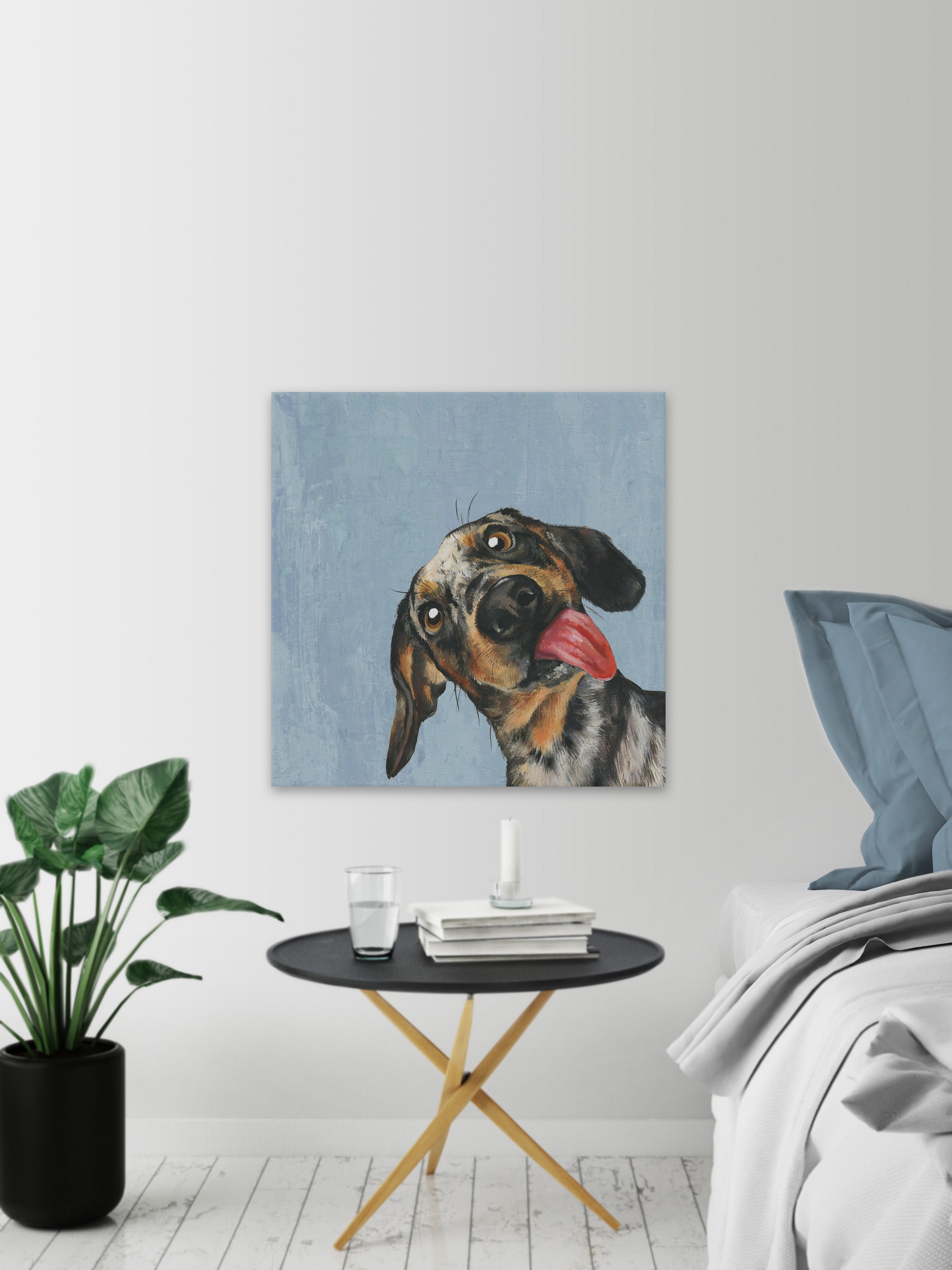 Marmont Hill "Bare Sided Shot" Painting Print on Wrapped Canvas