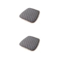 thumbnail image 4 of Wosthever Múltiples opciones de color Almohadillas para sillas - Cojines cómodos y fáciles de usar Almohadillas protectoras de fácil gris Rellenar algodón con memoria 2Conjunto, 4 of 6