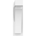thumbnail image 2 of 7"W x 18"D x 24"H Thorton Architectural Grade PVC Outlooker with Block Ends, 2 of 8