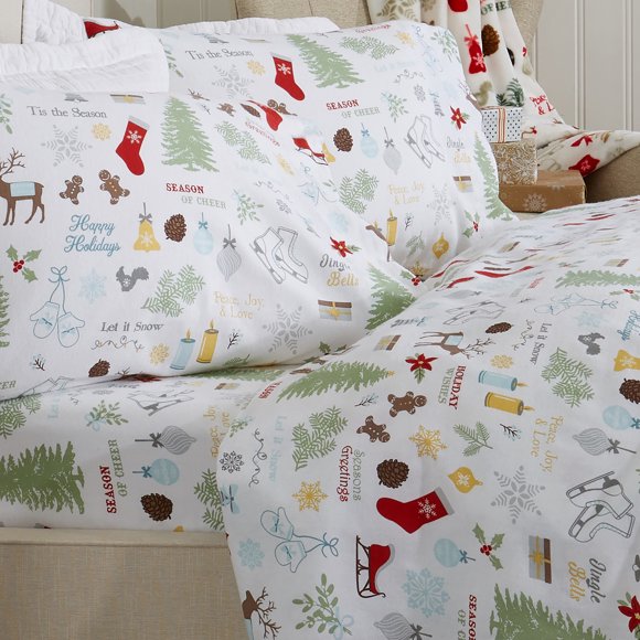 Flannel Holiday Sheets