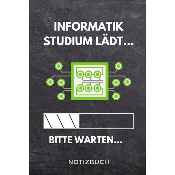 Informatik Studium lädt... Bitte warten... Notizbuch A5 TAGEBUCH für