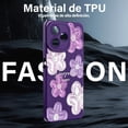 thumbnail image 4 of Threehao Funda para Realme Note 50 Case Uso Rudo, Ultra Delgado Flexible Púrpura Suave TPU Silicona, 4 of 6