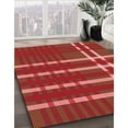 thumbnail image 3 of Ahgly Company Machine Washable Indoor Rectangle Transitional Orange Area Rugs, 5' x 7', 3 of 7