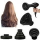 thumbnail image 1 of Difusor de cabello plegable para secador de cabello, difusor portátil de silicona para cabello rizado, universal, compatible con boquillas de 1,57 a 1,99 pulgadas, capucha para secador de cabello., 1 of 9