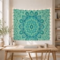 thumbnail image 5 of Highly Mandala Dominates with Detailed Circular Concentric, Mystical Fantasy for Space Lovers, Wall Decor, Mother'S Day Gift, Tapestry Wall Hanging for Dorm and Living Room, 5 of 7