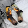 thumbnail image 5 of Haiem Colorful Painted Duck Pattern Crew Socks – Soft & Durable Moisture-wicking Socks, Stay-Up Fit for Business, Work, and Casual Wear Size 5-11, 5 of 6