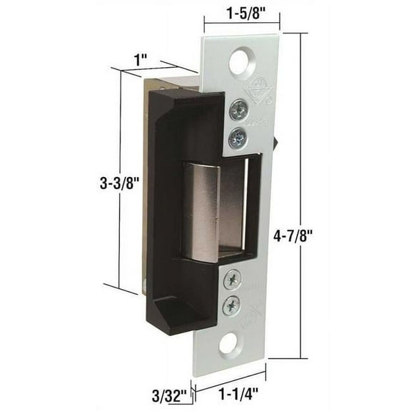 Adams Rite 7140-310-628-00 12Vdc 7140 Series Electric Strikes for Door with Deadbolt