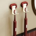thumbnail image 6 of Detachable Adhesive Wall-Mounted Toothbrush Organizer - Lightweight & Stable Bathroom Storage Solution, 6 of 7