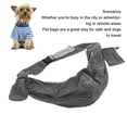 thumbnail image 4 of Dog Sling Carrier Adjustable Shoulder Strap Foldable Beathable Comfortable Escape Proof Large Space Safe Portable Pet Carrier Bag for Small Dogs Cats, 4 of 8