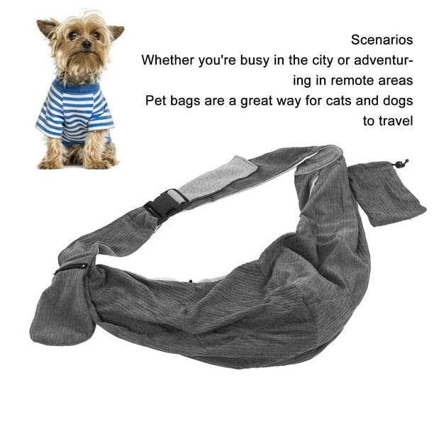 Portabebes Para Perros Portabebes Para Cachorros Con Correa Ajustable Bolsillo Frontal Y Cinturon De Seguridad Portabebes Para Perros Pequenos Y