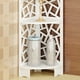 thumbnail image 3 of Estante esquinero para baño, estante de almacenamiento de plástico para baño, organizador lateral para baño, 3 of 8