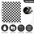 thumbnail image 3 of White and Black Plaid Dishwasher Magnet Cover Magnetic Dishwasher Door Refrigerator Sticker Home Decorative Art Kitchen Panel Decal 23x26 Inch, 3 of 6