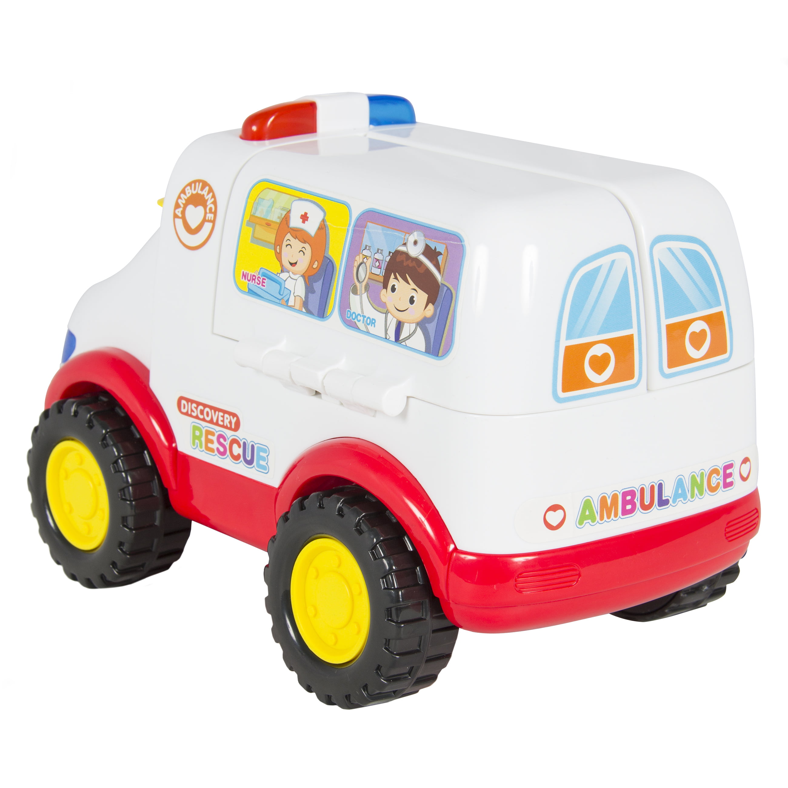 discovery rescue ambulance toy