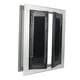 thumbnail image 2 of Puerta para perros con imanes, doble solapa, de aluminio, de alta eficiencia energética y gran tamaño. para perros de menos de 50 kg, 2 of 9