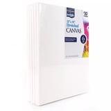 ArtSkills 12" x 16" Stretched Blank Canvas - Value Pack for Artist's ...