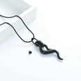 thumbnail image 4 of Women Men Snake Cremation Jewelry for Ashes Holder Necklace for Ashes of Loved One Memorial Jewelry Pendent for Ashes and Chain, 4 of 5