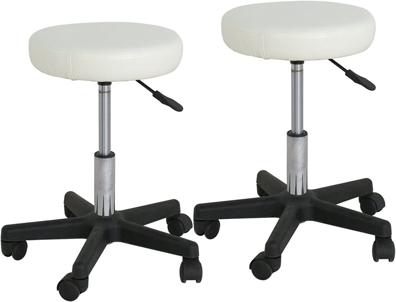 Adjustable Hydraulic Rolling Swivel Salon Stool Chair Tattoo Massage