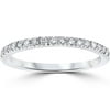 Pompeii3 1/4ct VS Diamond Wedding Ring 14K White Gold