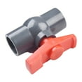 thumbnail image 3 of válvula de bola de PVC para tubería de suministro de agua con conector adhesivo deslizante, 3 of 4