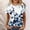 White, variant on Aloohaidyvio Tops for Women ,Womens Summer Top Casual Loose Short Sleeve T-Shirt
