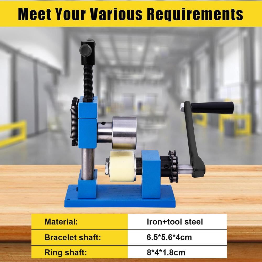Hand Crank Ring Bending Machine, Multi-Functional Ring Bender, Ring and Bracelet Press Bending Machine