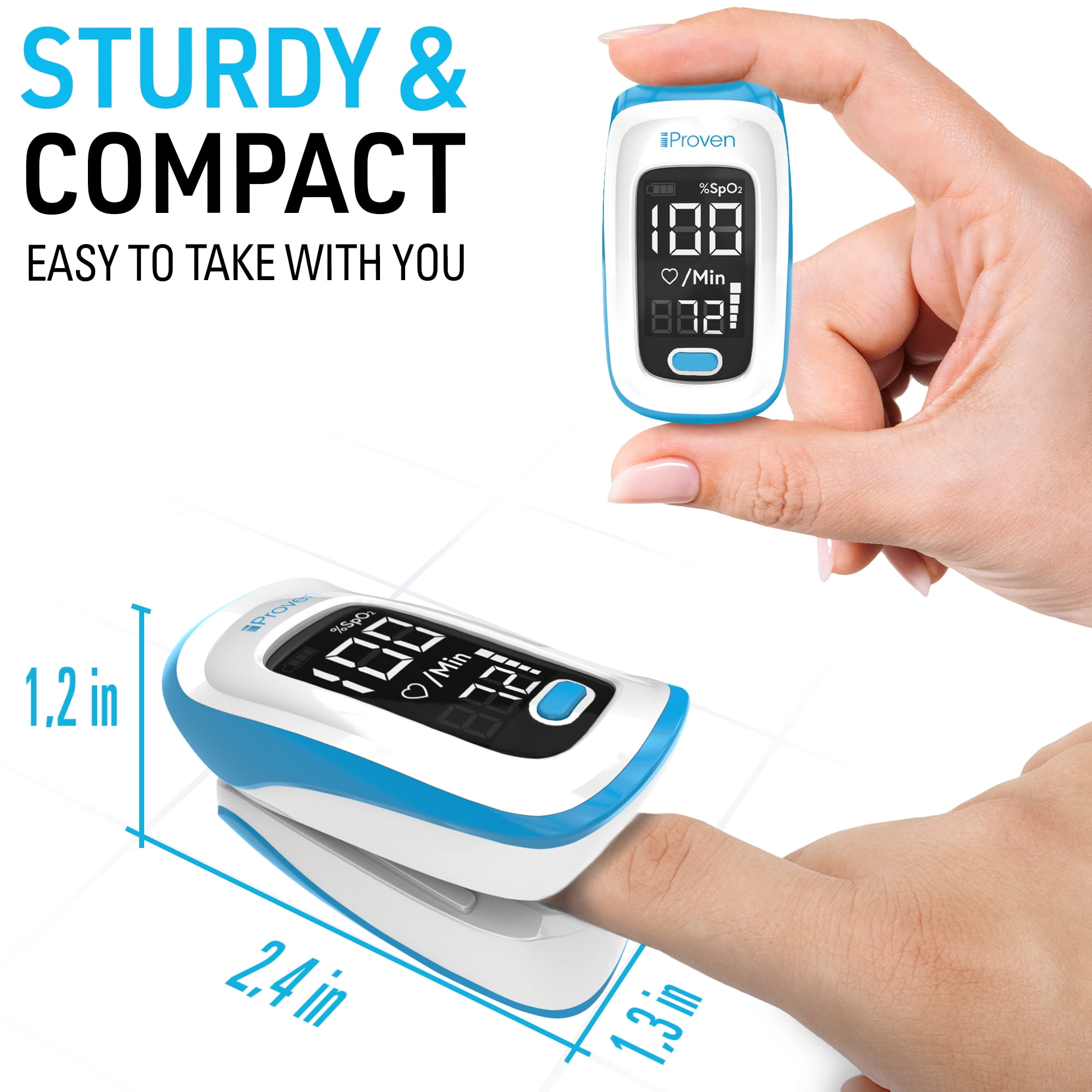 Buy iProven Pulse Oximeter Fingertip Oxygen Concentrator Oxygen Finger