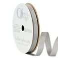thumbnail image 2 of Offray Ribbon, Silver 3/8 inch Metallic Ribbon, 12 feet, 2 of 7